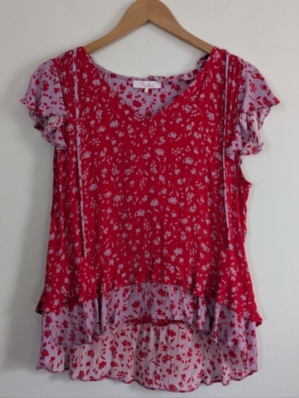 Parker Floral Ruffle Blouse - Picture 3 of 6